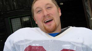 Nogometaši res dobijo dobre punce, v smehu pove Jordan. (Foto: Matej Podgoršek)