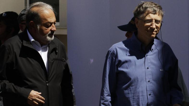Carlos Slim in Bill Gates