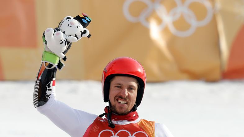 Marcel Hirscher veleslalom OI 2018