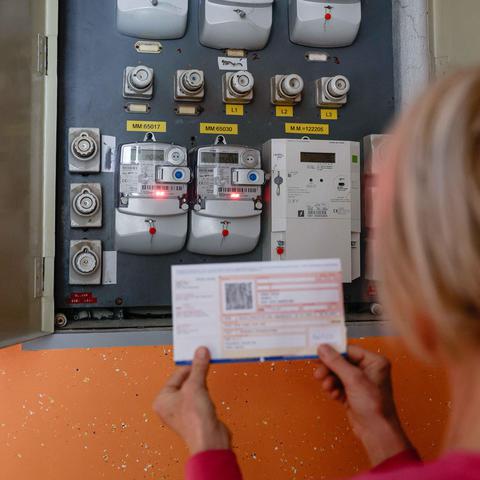 elektro števec, položnica za elektriko