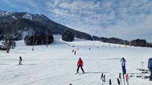 Smučanje, Kranjska Gora, turizem, sneg, rekreacija, zima
