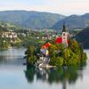 Bled cerkev blejsko jezero