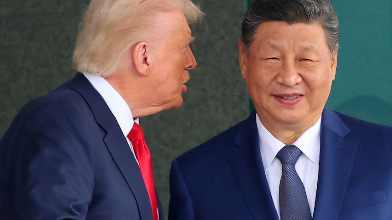 Donald Trump in Xi Jinping