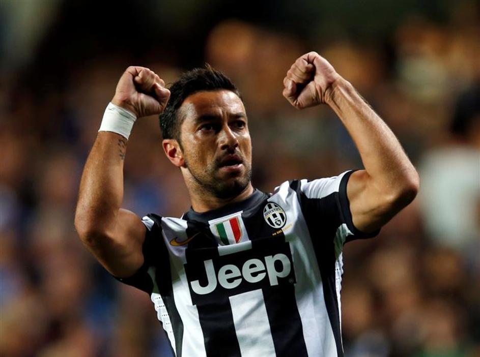 liga prvakov juventus chelsea quagliarella