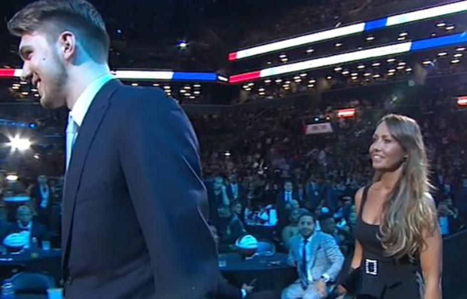 Luka Dončić Mirjam Poterbin | Avtor: Prtscr Twitter