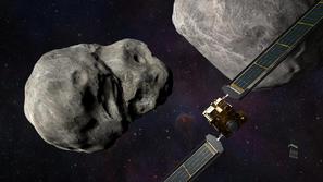 Nasa Dart trčenje asteroid