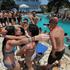 Tequila pool party