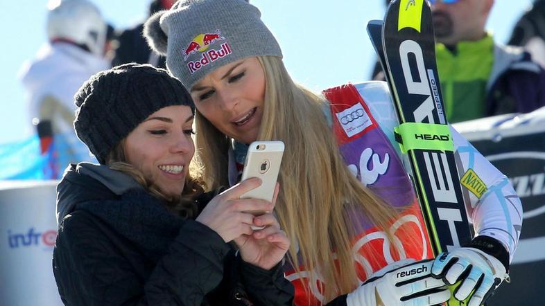 Lindsey Vonn in sestra