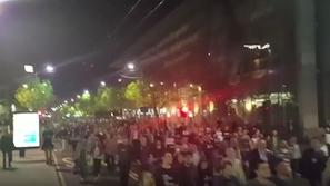 Protesti v Beogradu