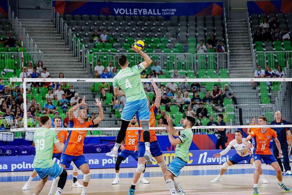 odbojka Liga Narodov Nizozemska - Slovenija | Avtor: Saša Despot