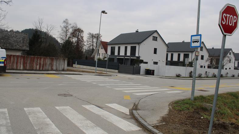 križišče v Kamniku