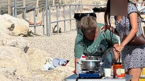 Kuhanje na plaži v Splitu