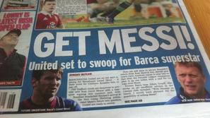 Messi Sunday Life Belfast Telegraph Severna Irska časopis