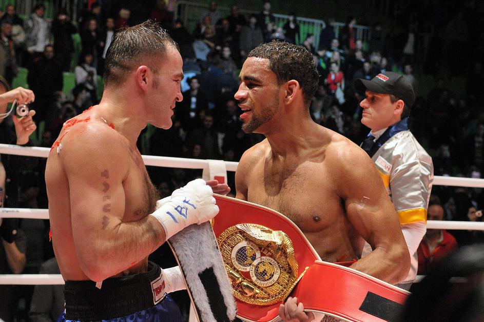 Paul Delgado (desno) je dejal, da ni pričakoval, da bo Dejan Zavec (levo) udarja