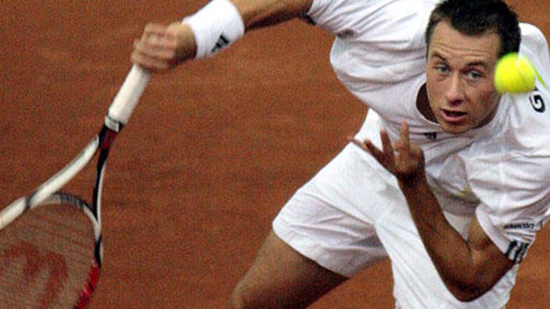 Philipp Kohlschreiber je priboril prvo zmago za Nemčijo.