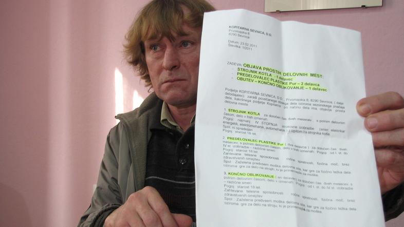 Zaposlenim za nedoločen čas zdaj ponujajo zaposlitev za tri mesece, pravi Martin