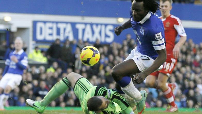 Kelvin Davis Lukaku Everton Southampton