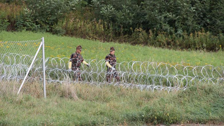 Slovensko-madžarska meja - Pince