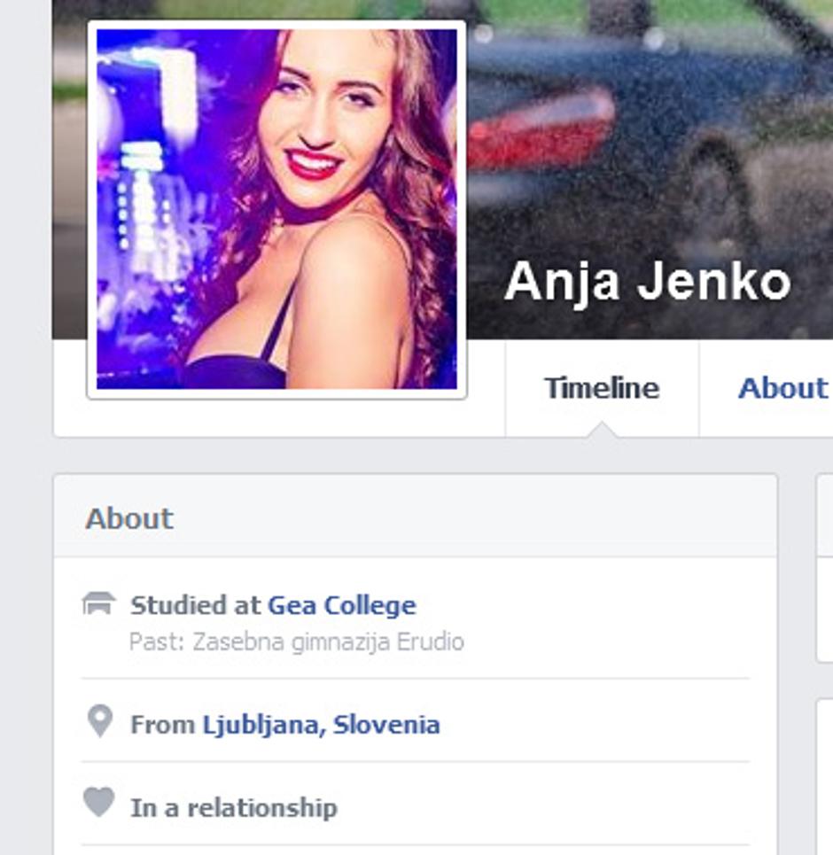 Anja Jenko | Avtor: Facebook