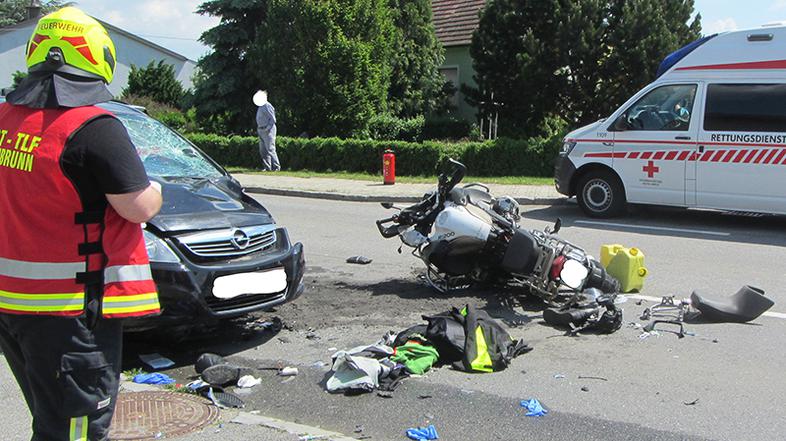 Nesreča motorista
