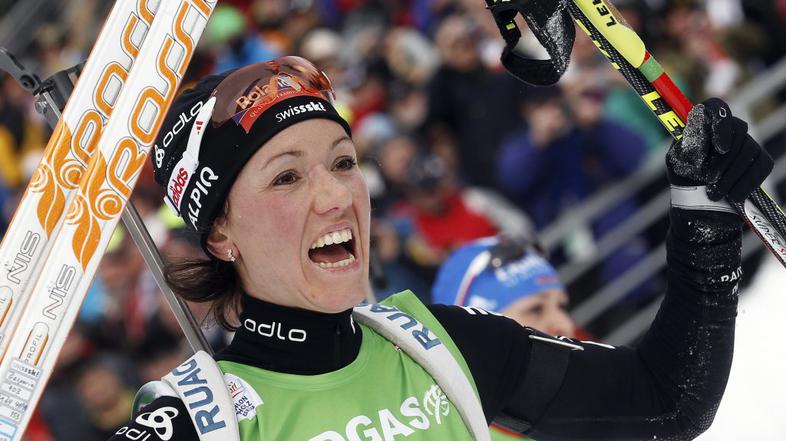 Selina Gasparin biatlon zmaga