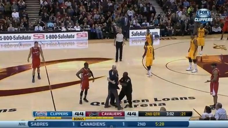 navijač igrišče cleveland cavaliers