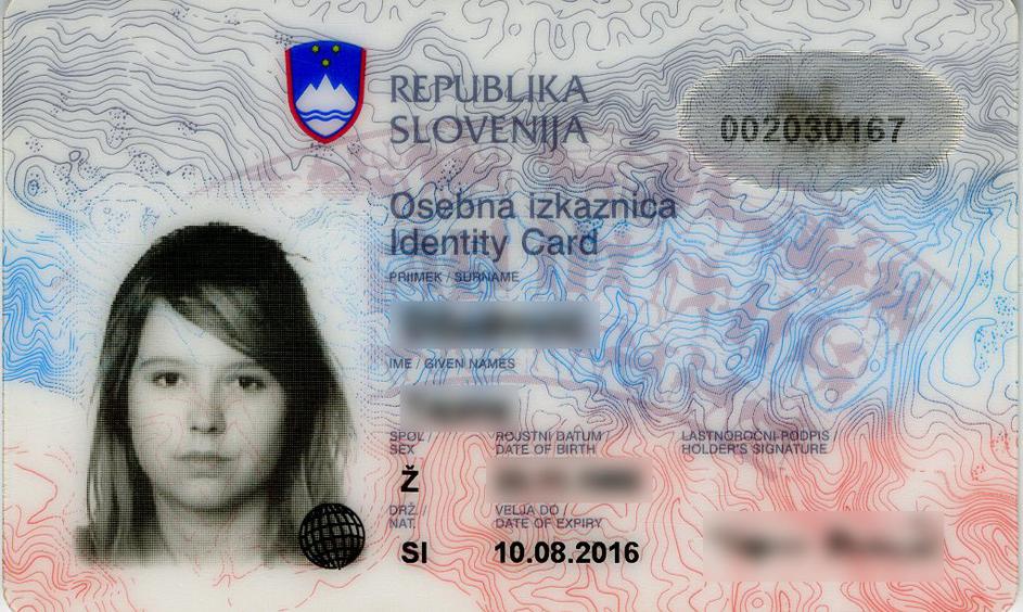 osebna izkaznica