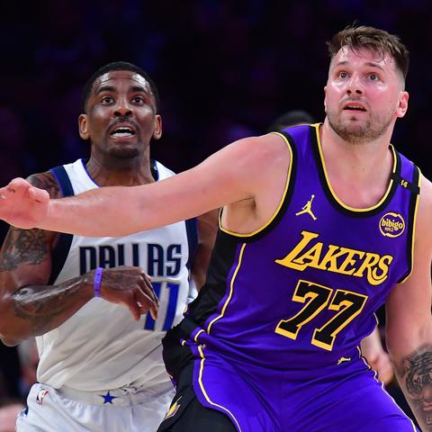 Kyrie Irving in Luka Dončić