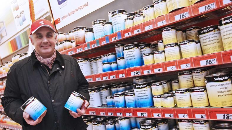 Slovenija 17.12.2012 Samo Kupljen, direktor podjetja Bauhaus, clan upravnega odb