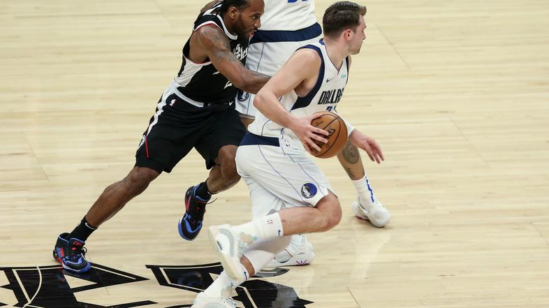 Kawhi Leonard Luka Dončić Clippers Mavs