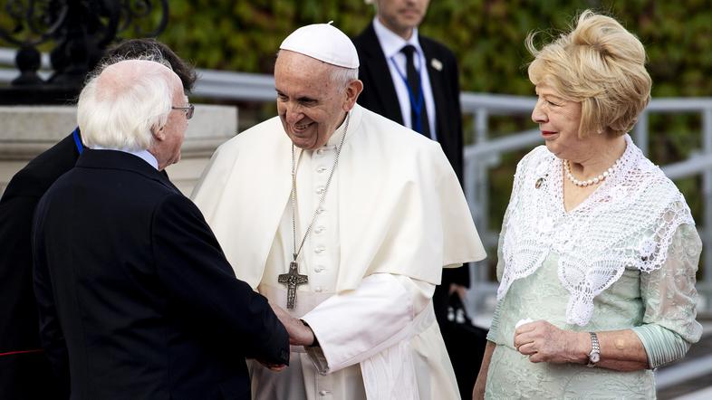 papež Frančišek Irska