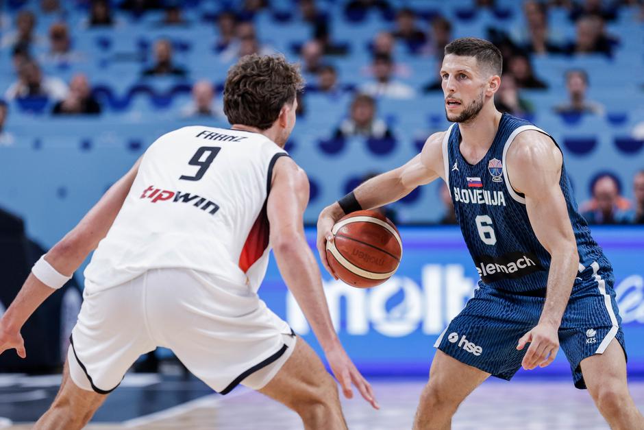 eurobasket 2025 Nemčija Slovenija, aleksej nikolić | Avtor: Saša Despot