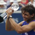Rafael Nadal je z zmago v Torontu napovedal pohod na vrh.