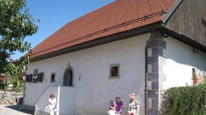 Prešernova hiša v Vrbi.