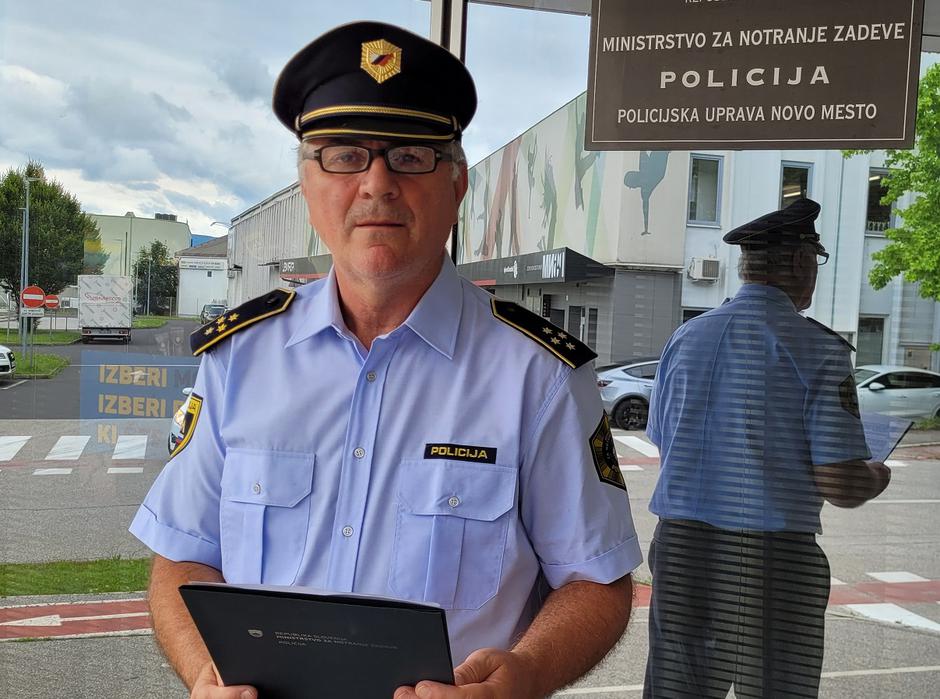 Inšpektor Željko Hvalec | Avtor: PU Novo mesto