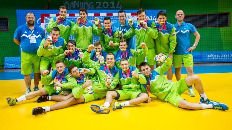 mladinske OI Slovenija Egipt finale 