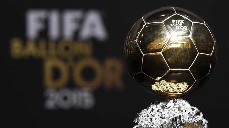 fifa zlata žoga ballon d'or podelitev