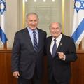 Blatter in Benjamin Netanyahu