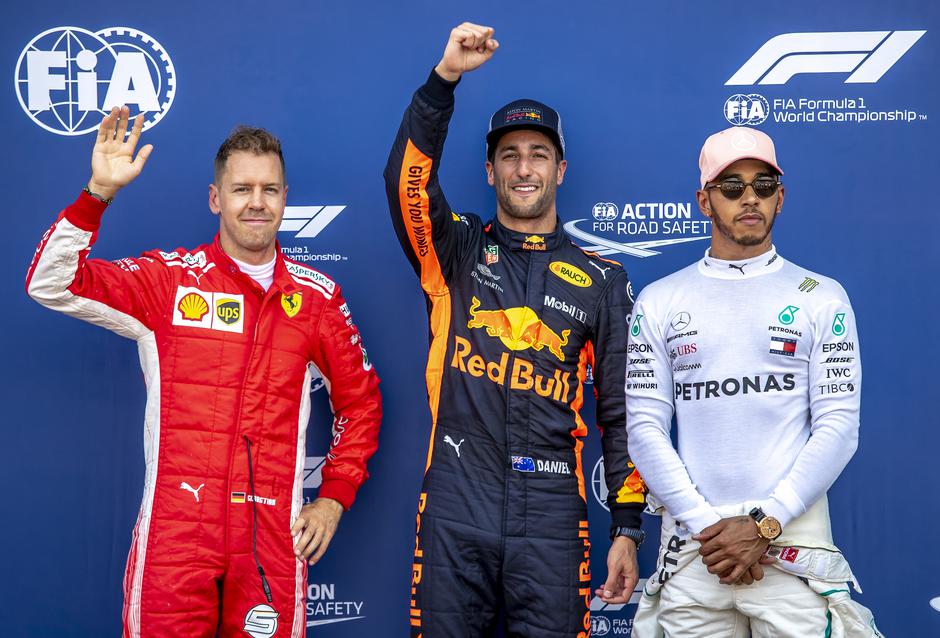 cettel ricciardo hamilton | Avtor: Epa