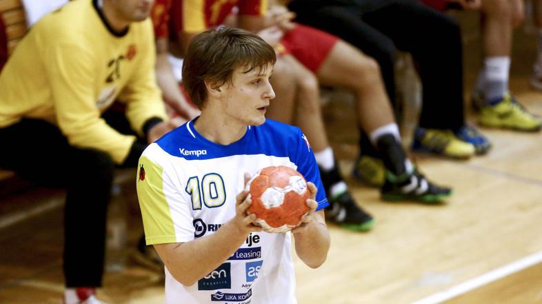 Dolenec Slovenija Makedonija rokomet prijateljska tekma dvorana Polaj Trbovlje