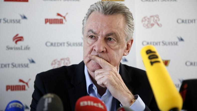 Hitzfeld SFV Bern selektor slovo odhod Švica