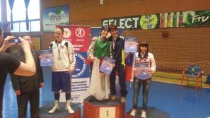 Rajterič boks bronasta kolajna stopničke