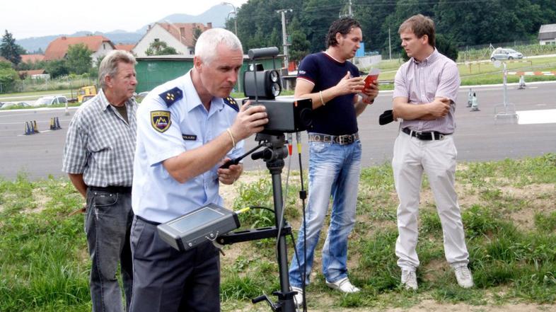 Merjenje z radarjem.