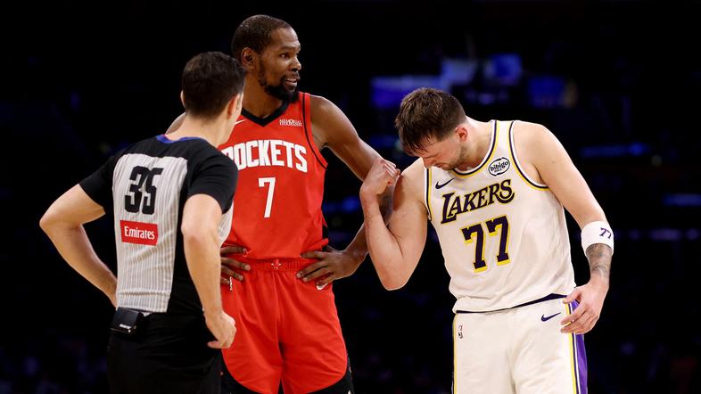 Kevin Durant in Luka Dončić