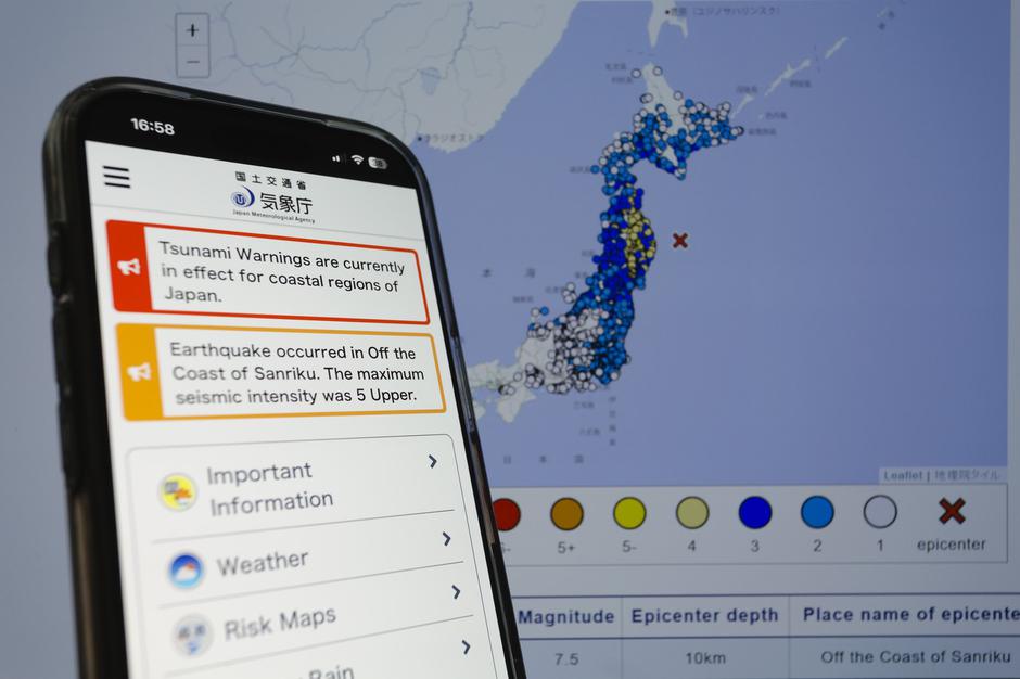 japonska potres | Avtor: Profimedia