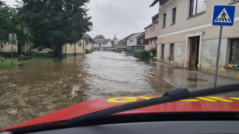 posledice naravne nesreče v Mestni občini Kranj