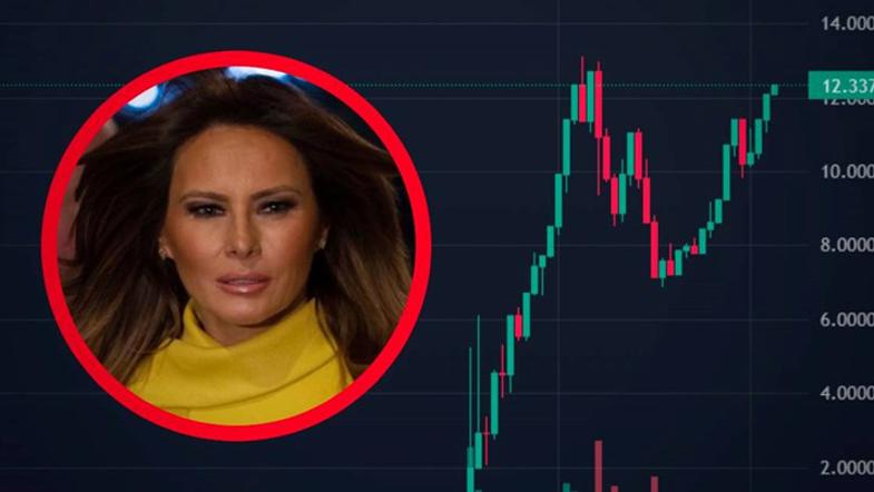 Melania Trump lansirala svoj meme bitcoin.