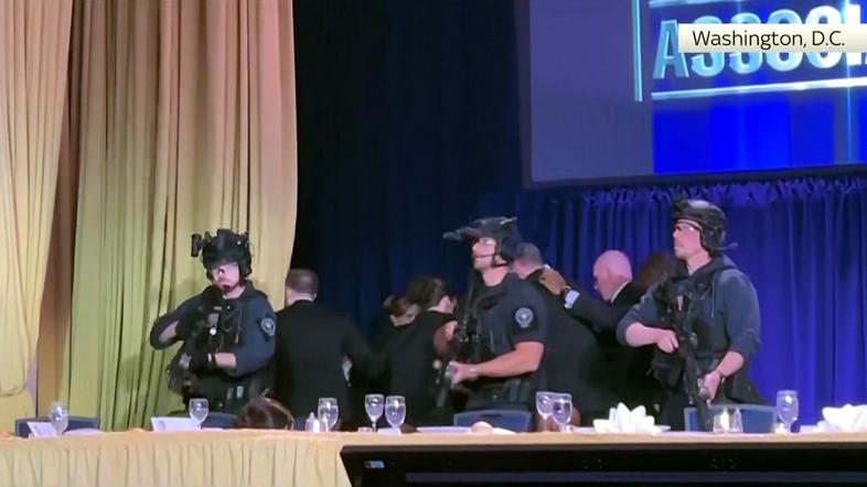 streljanje Washington Trump večerja