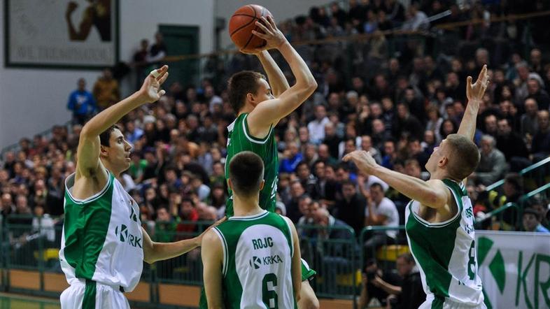 Prepelič Murić Krka Novo mesto Union Olimpija liga ABA Rojc Kastrati