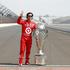 Indy 500 zmagovalec 2010 Dario Franchitti Ashley Judd